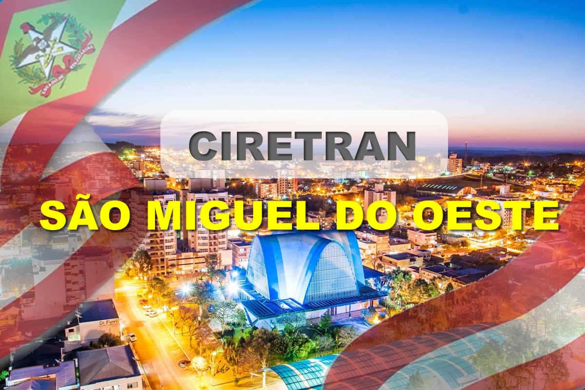 ciretran sÃo miguel do oeste detran sc