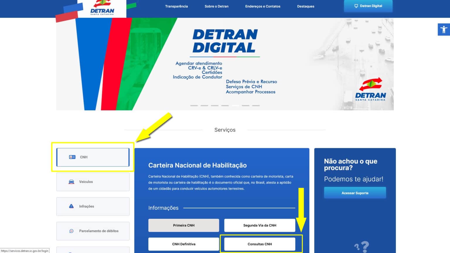 Consulta resultado da prova do DETRAN/SC [Atualizado] - DETRAN SC ...