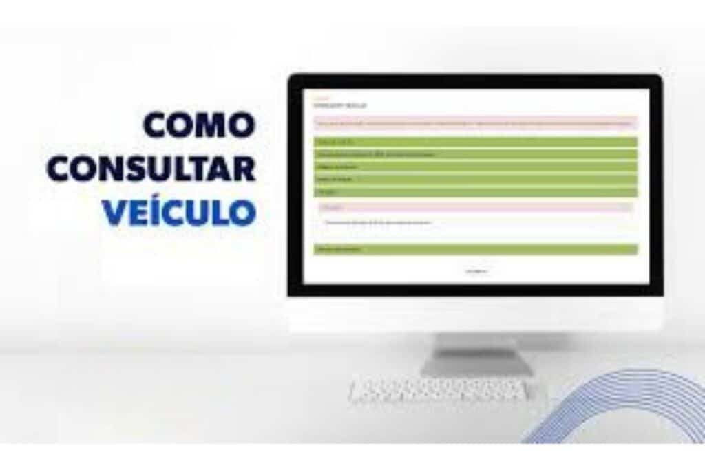 Tutorial de consulta de veículos online.