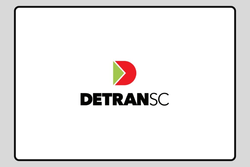 Logotipo do DETRAN Santa Catarina.