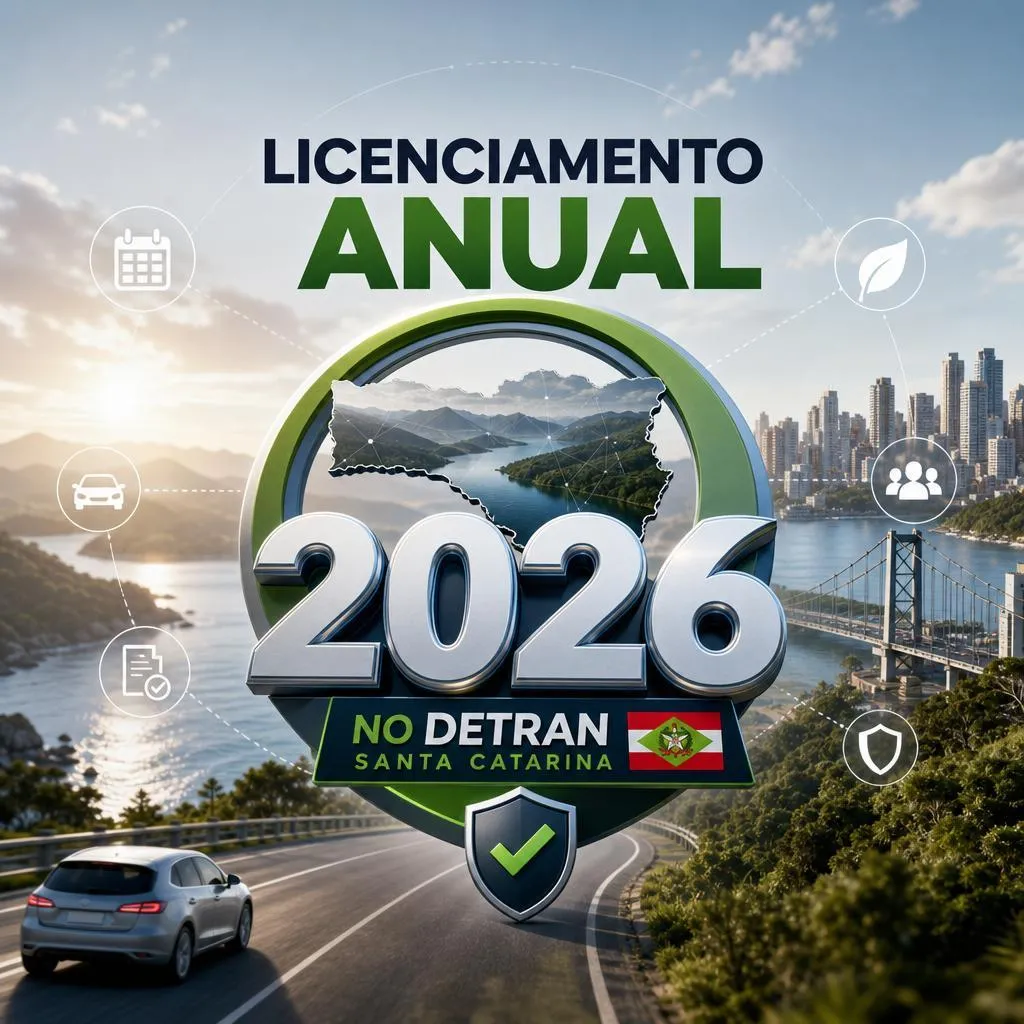 Licenciamento Anual 2026 Detran Santa Catarina